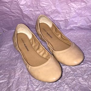 Lucky Brand Nude Flats